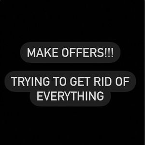 ❗️❗️❗️Make offers ❗️❗️❗️